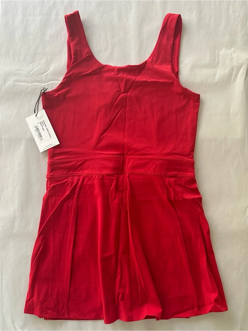 Splits59 Martina Rigor Mini Dress in Red, S NWT - Picture 15 of 16